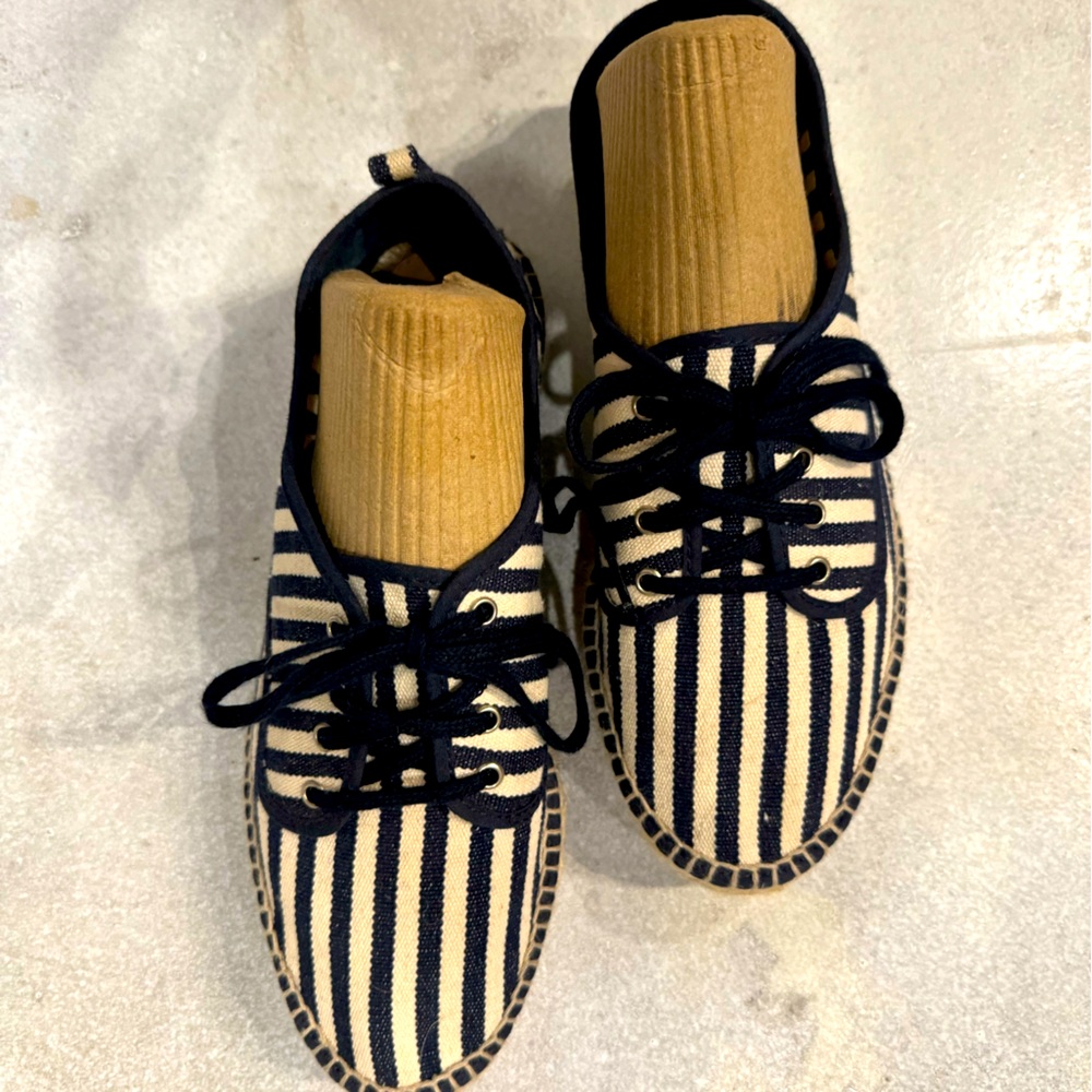 Loffler Randall striped Espadrilles